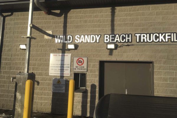 Sandy Beach Truckfill